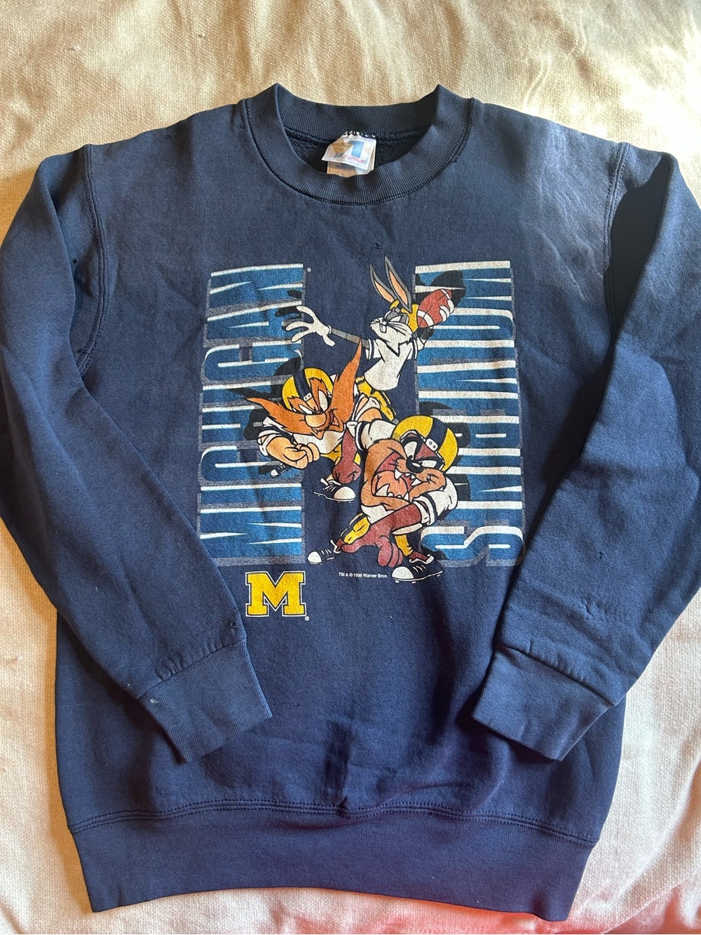 Vintage looney tunes Michigan State sweatshirt